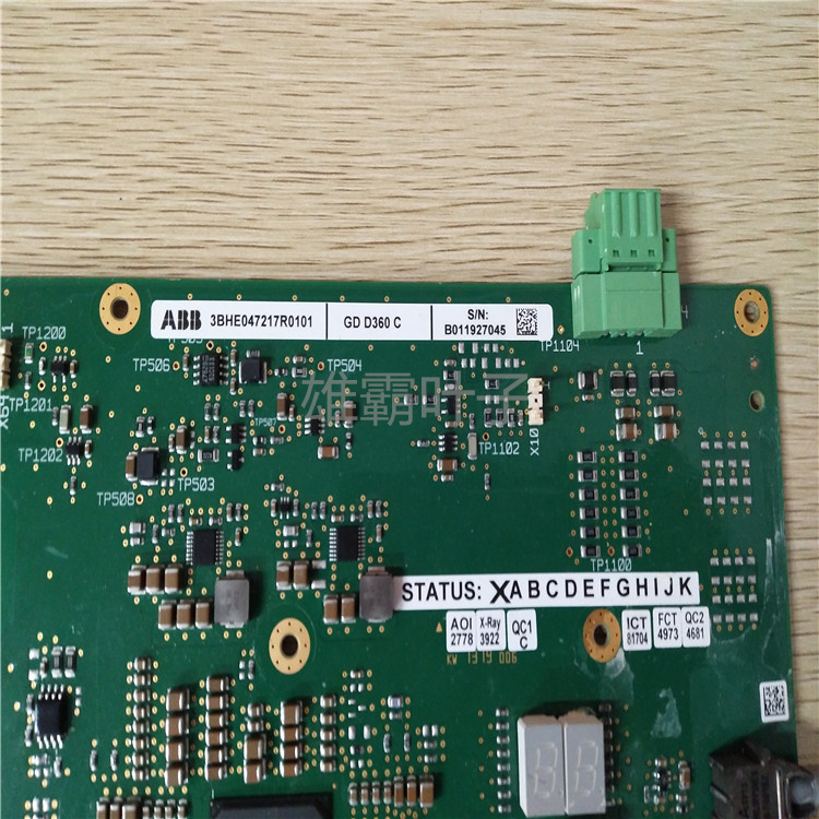 ABB 07BR60R1 PLC系统备件 电源模块 输出模块 继电器底座 控制器模块 变频器 库存有货
