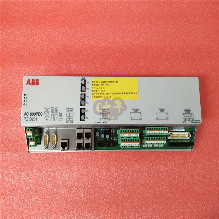 S800 I/O系统 ABB DI890 通信控制器 I/O模块 3BSC690073R1 库存现货
