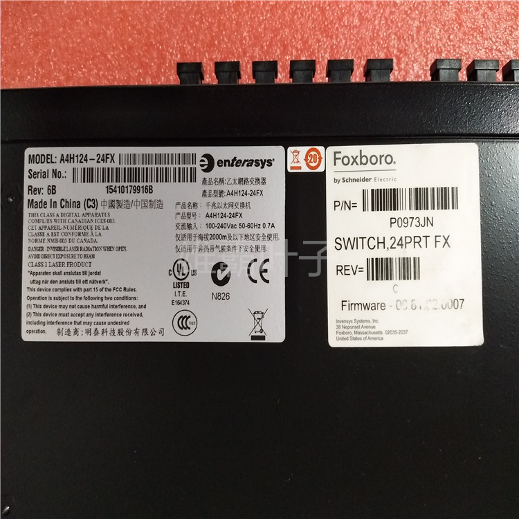 FOXBORO P0800DV控制器 伺服驱动器 以太网模块 I/A卡件 冗余模块 库存有货